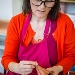 Anna-Mercedes Wear in her studio 2018